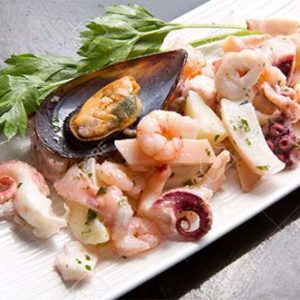 Salada-Mussel-Camarão